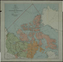 Map of the Northwest Territories