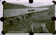 Tracking up the Athabasca River