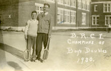 B.R.C.I. Champions of Boy's Doubles 1930