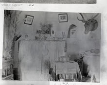 [Interior of the Hanson house]