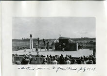 Another scene on the Grand Stand July 1927