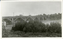 View of the 25th St bridge to the Campus
