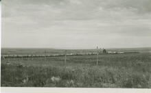 Grande Prairie District, Bear Lake in distance