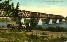 C.N.R. Bridge, Saskatoon, Sask.