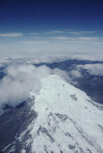 Snow-capped mountain