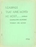 Readings That Have Moved Me Most Toward Cooperative-Economic Thought and Action