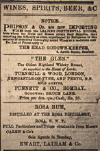 1887 Times of India Wine
