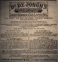 1887 Times of India cod liver oil