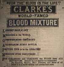 1887 Times of India Clarke's Blood Mixture a