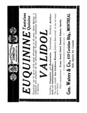 1914 Equinine/Validol