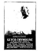 1914 Glyco-Thymoline