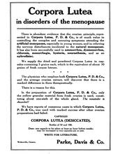 1915 Corpora Lutea