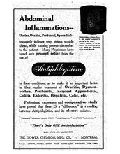 1915 Antiphlogistine
