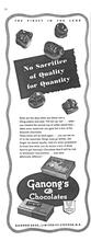 1943 Macleans Ganongs Chocolates June