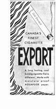 1944 Macleans Export Cigarettes March