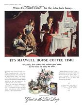 1945 Macleans Maxwell House Coffee April