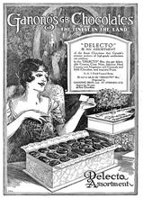 1919 Maclean's November Ganong's Chocolates
