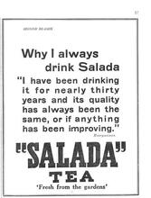 1930 Macleans Salada Tea Feb