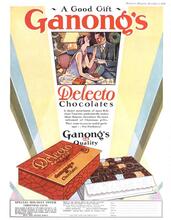 1930 Macleans Delecto Chocolates Dec