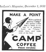 1930 Macleans Camp Coffee Dec