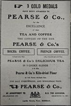 1913 Times of India Pearse & Co Coffee and Tea