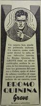 1935 El Grafico Laxativo Bromo Quinina Grove 12