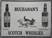 1911 Times of India Buchanan's Scotch Whiskies
