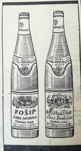 1968 Vecernje Novosti Posip and Marastina Wine