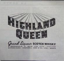 1948 Semana Whisky Highland Queen 1