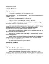 Traffic Bridge Closure Article Transcriptions