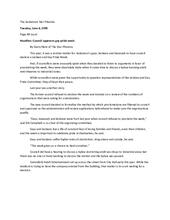 Official Gay Pride Week Article Transcription