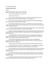 Homosexuality Feature Transcriptions