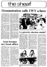 International Womens Year Protest Article