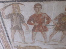 Mosaic with Venatores