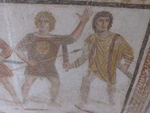 Mosaic with Venatores