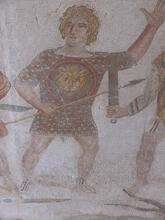 Mosaic with Venatores
