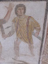 Mosaic with Venatores