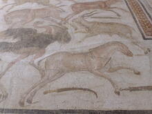 Mosaic with Venatores