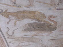 Mosaic with Venatores