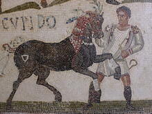 Mosaic with Horses