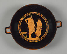Cup with Educational Scene