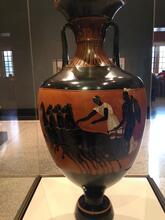 Panathenaic Amphora with Apobates Race