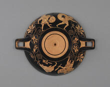 Kylix with Athlete