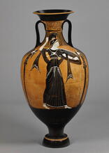 Panathenaic Amphora with Pankration