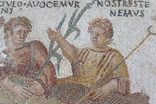 Mosaic of the Bulls and the Banquet