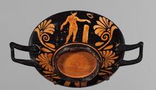 Kylix with Athlete