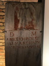 Funerary Stele of Gladiator, Anicetus