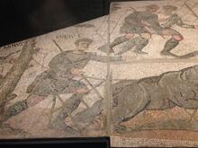 Mosaic with Bear Hunt