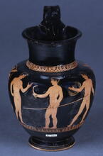 Oinochoe with Three Athletes