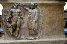 Tomb with Athlete